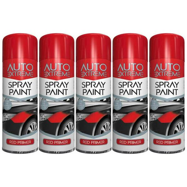 Auto Extreme 5X Auto Extreme Red Primer Paint 250ml