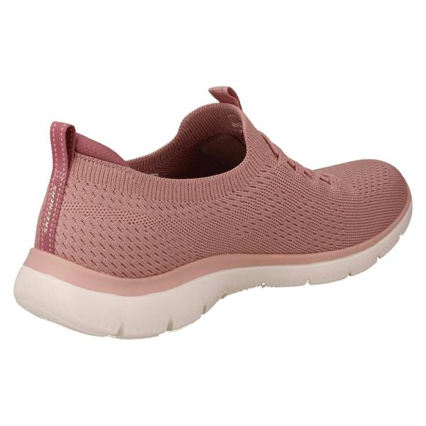Skechers Ladies Skechers Vegan Slip On Memory Foam Trainers Top Player 150116