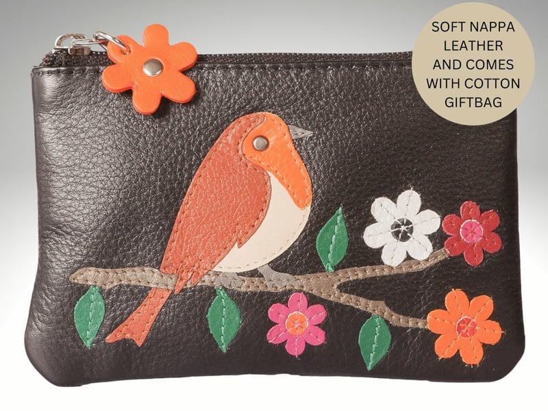 Mala Leather Robin Coin Leather Purse – RFID Protected