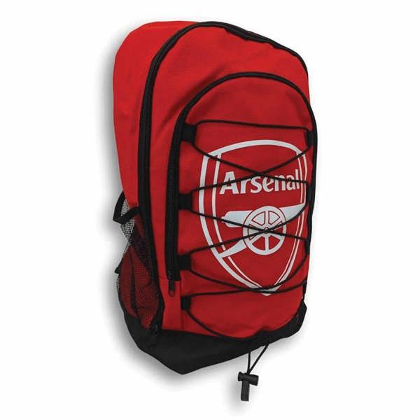 Arsenal FC Bungee Backpack, Bags, Sports, Gift