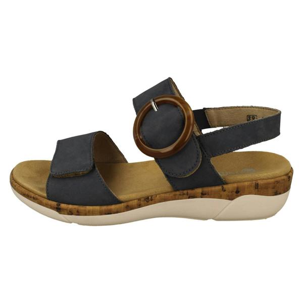 Remonte Ladies Remonte Buckle Detailed Sandals R6853