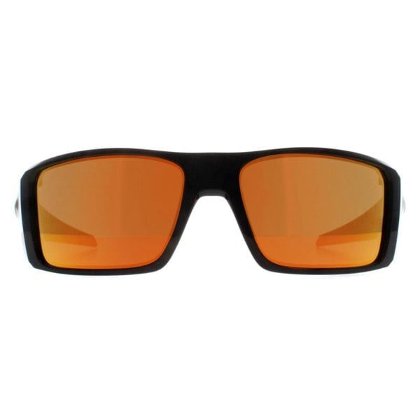 Oakley Sunglasses Heliostat OO9231-06 Polished Black Prizm Ruby