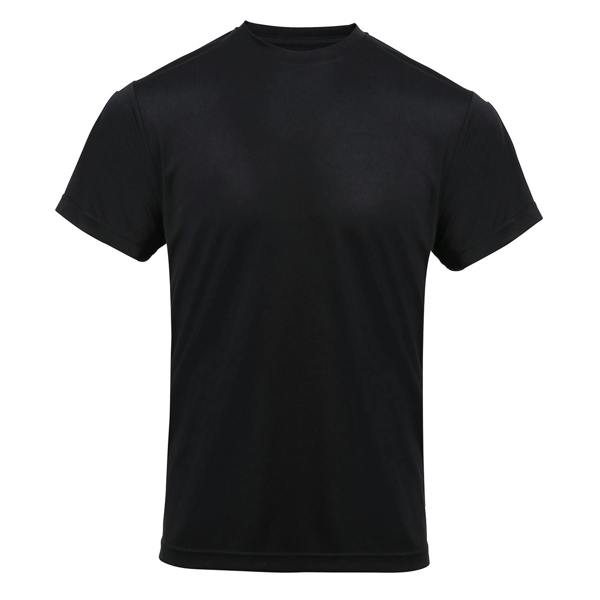 Premier Mens Coolchecker Chef T-Shirt - Black