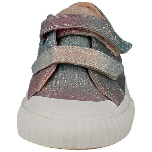 Clarks Girls Clarks Glittery Doodle Foxing Brill T