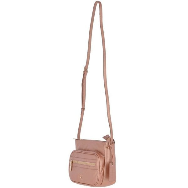 Ashwood Womens Small Compact Leather Crossbody Bag: 62662