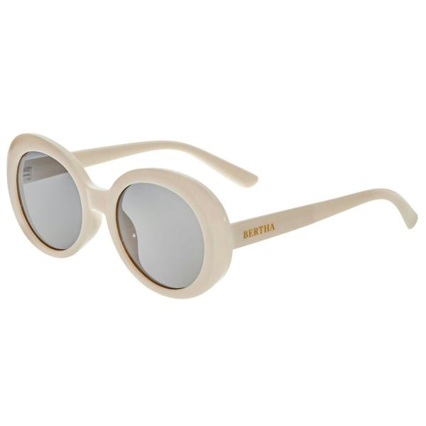 Bertha Annie Polarized Sunglasses - Cream/Black - BRSBR054C2