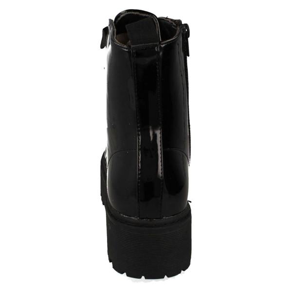 Spot On Ladies Spot On Platform Ankle Boots F51044