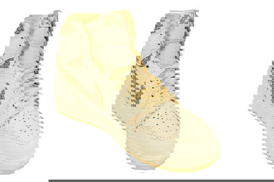 Nike Air Jordan 1 Retro Hi Og Craft Mens Basketball Trainers Fd8631  100 - Sail Pale Vanilla Black 100 - Photo 3