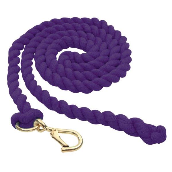 Shires Horse Lead Rope - Purple