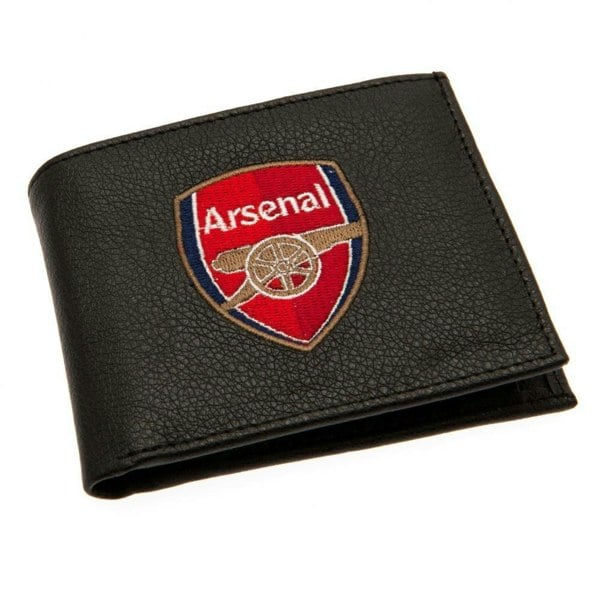 Arsenal FC Embroidered Wallet - Black