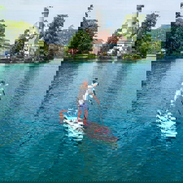 Aqua Marina Cascade Hybrid Inflatable Stand Up Paddleboard to Kayak Package