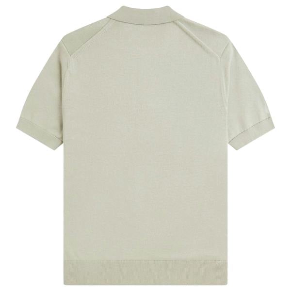 Fred Perry Cotton Knitted Polo Shirt