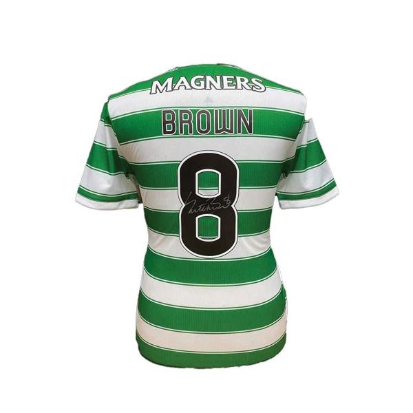 Unbranded Scott Brown signed Celtic shirt — Framed