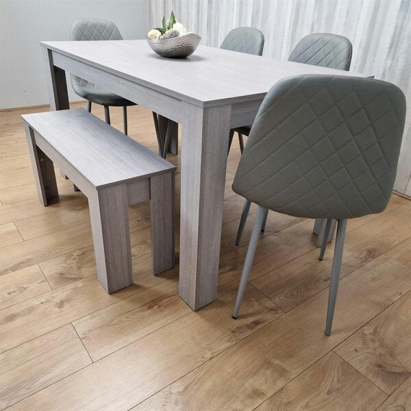 Kosy Koala Dining Table Set with 4 Chairs Dining Room, Kitchen table set of 4, and Bench