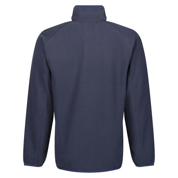 Regatta Professional Mens Half Zip Fleece Top - Navy/Seal Grey - 