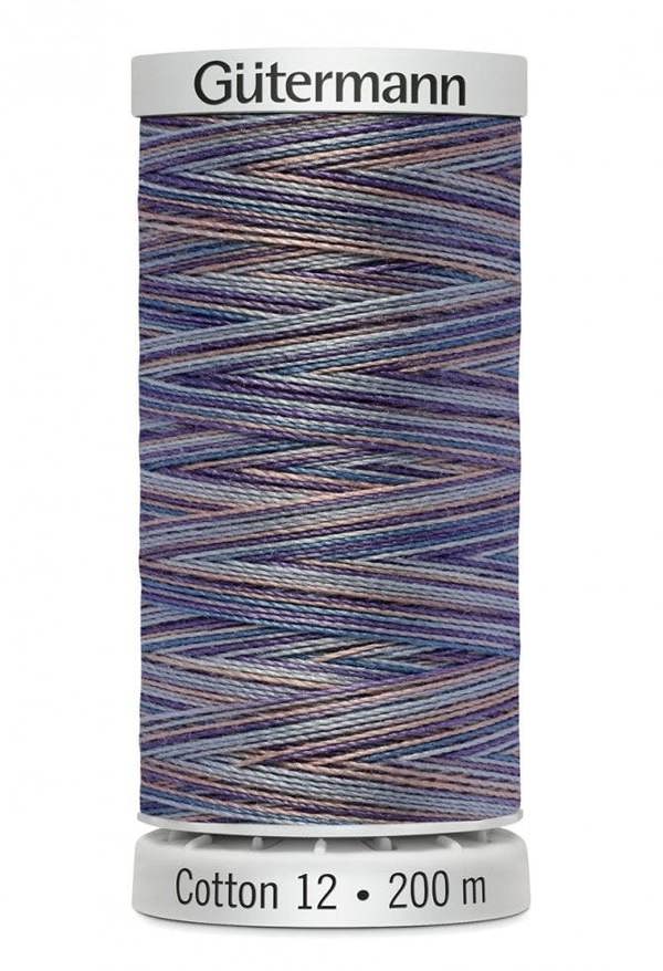 Gutermann No 12 Sulky Cotton Embroidery Thread 200m Cotton Thread Suitable For Embroidery