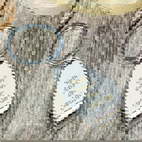 Personalised Memento Company Personalised Any Message Bottle Opener Keyring