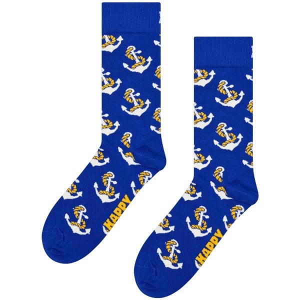 Happy SocksSocks 3 - pack3 - Pack Smooth Sailing Socks Gift Box, Blue/redBoxers - and - Briefs.net