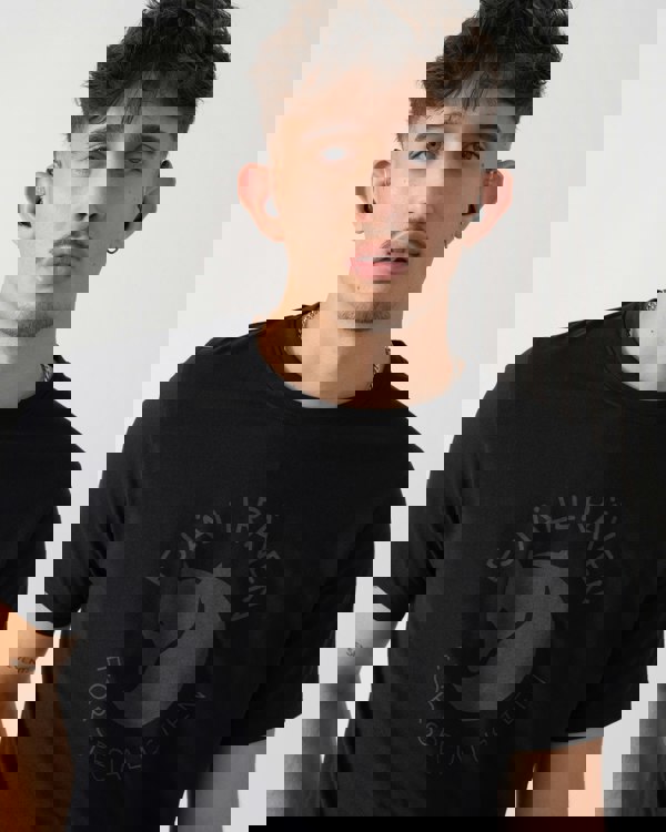 Fjallraven Fox Mens T-Shirt - Black 550