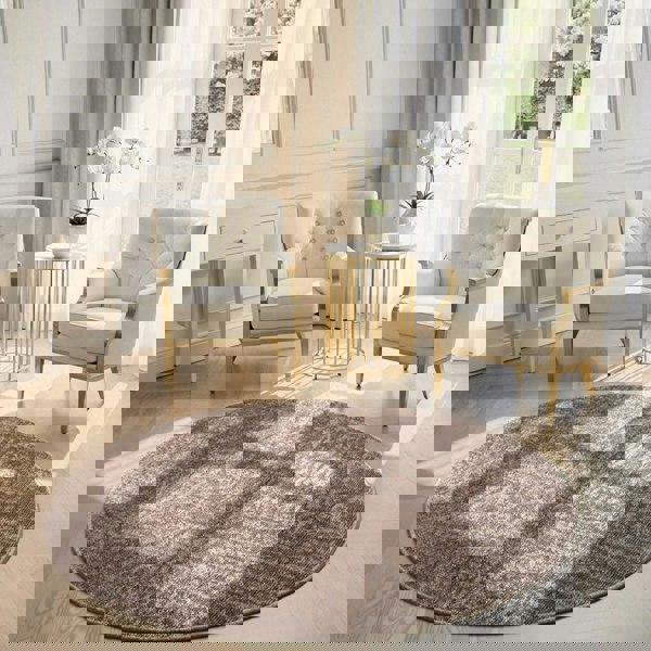 Brilliance Short Pile Beige Rug, bright colour| THE RUGS