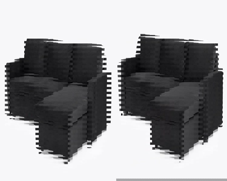 DS Living The Tranquilo 3 Seater Sofa Bed in Black or Navy