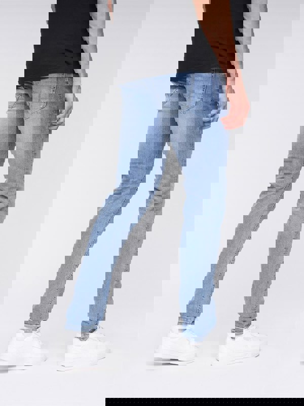 Henleys Mayhen Slim Fit Jeans Light Wash