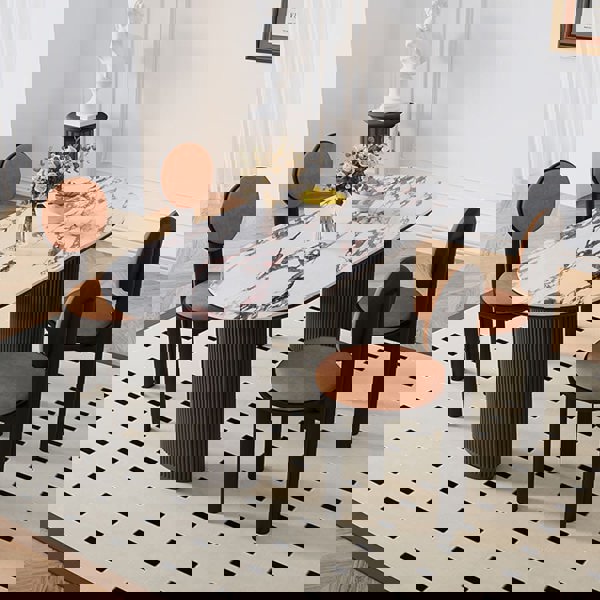 Shames Dining Chair, Oak-Weilai Concept-Weilai Concept