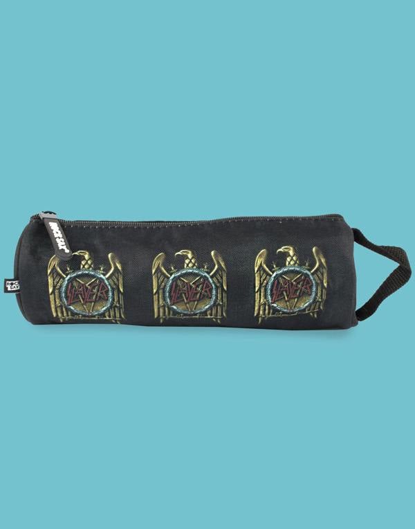 Vanilla Underground Rock Sax Unisex Kids Black Slayer Pencil Case (One Size)