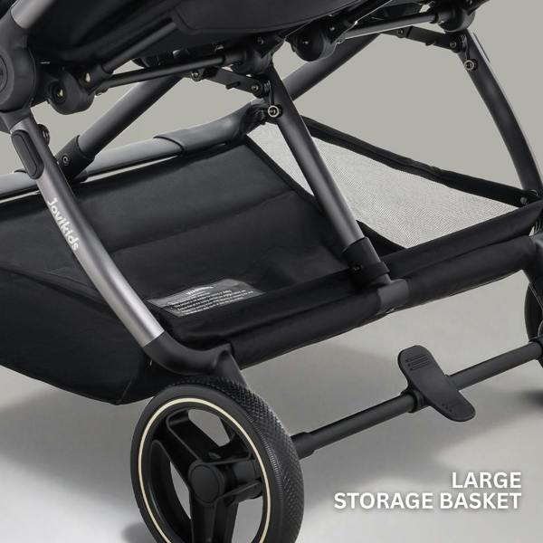 JoviKids Ayla Twin Stroller - Urban Black