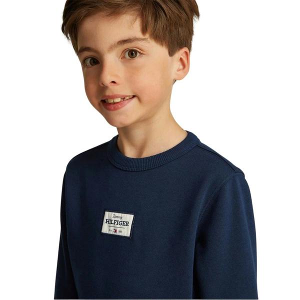 Tommy Hilfiger Childrens/Kids 1985 Regular Sweatshirt - Navy - 
