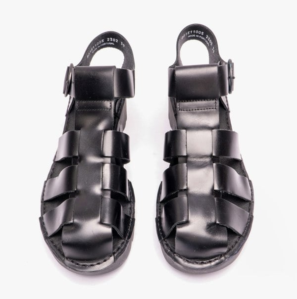 Fly London EMME511FLY Womens Fisherman Sandals Black