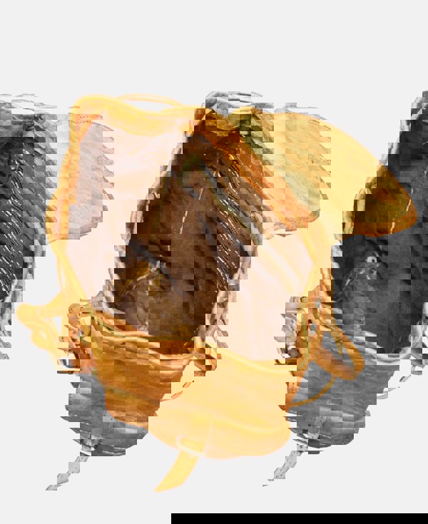 Berber Leather The Larache Small Rucksack in Tan