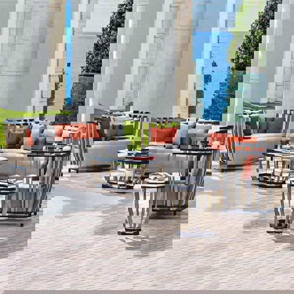 Gloria Outdoor Sofa Set, Outdoor Furniture, Teak Wood-Rit Concept-Rit Concept