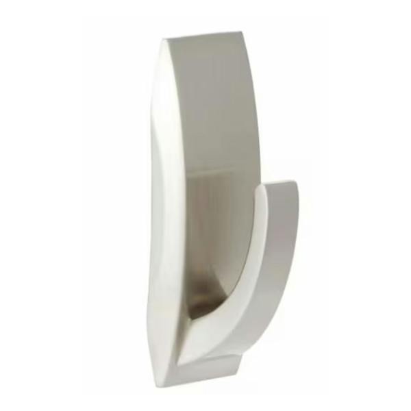 Command MR03-BN Large Modern Reflections Brushed Nickel Metal Hook 2.2kg - One Colour - 