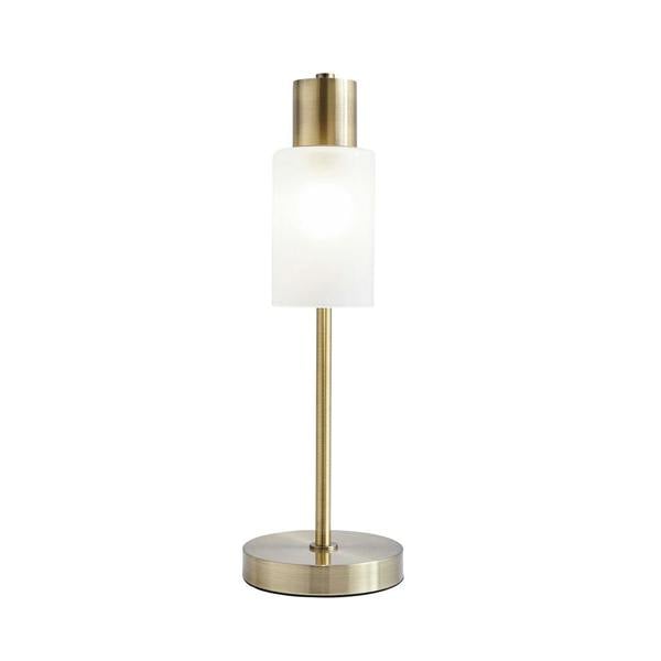 Maya Antique Brass Table Lamp