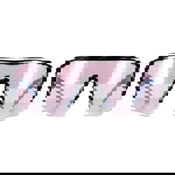 Dragon Sunglasses Tracer X 41091-001 Shiny Black Lumalens Silver Ionized & Spare