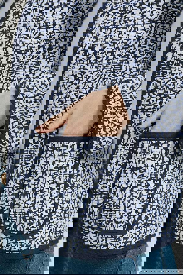 Mudflower Floral Print Quilted Jacket