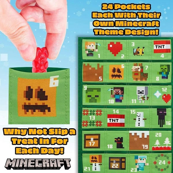 Advent DIY Minecraft Advent Calendar