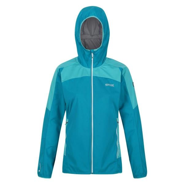 Regatta Womens Tarvos IV Softshell Jacket - Enamel/Turquoise