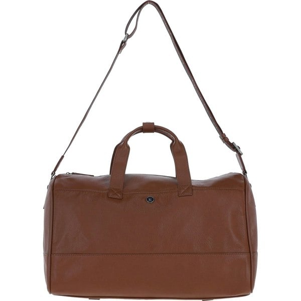 'Voyager' Real Leather Holdall: 63778