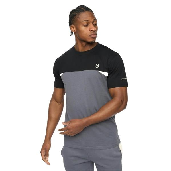 Crosshatch Mens Castlebay T-Shirt - Slate - 