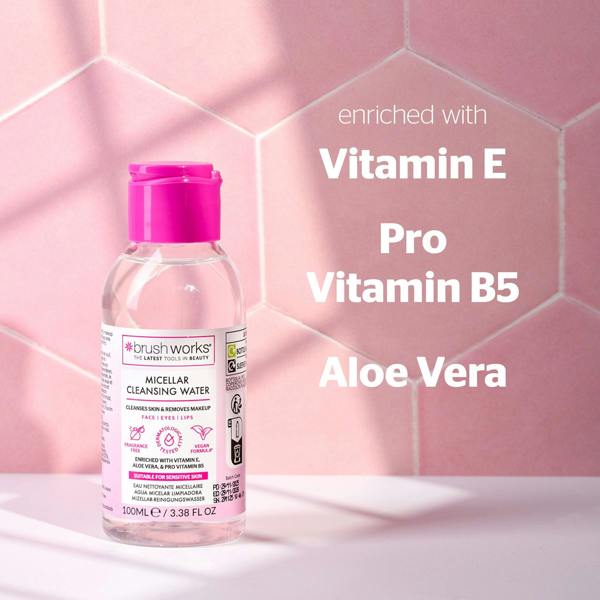 Brushworks Micellar Cleansing Water - 100ml