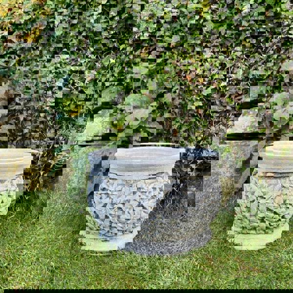 Ornate Flower and Leaf design Planter