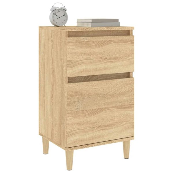 Berkfield Bedside Cabinet Sonoma Oak 40x35x70 cm