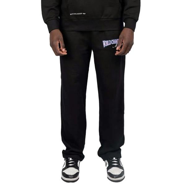 Mercier Mens Champions Jogging Bottoms - Black - 