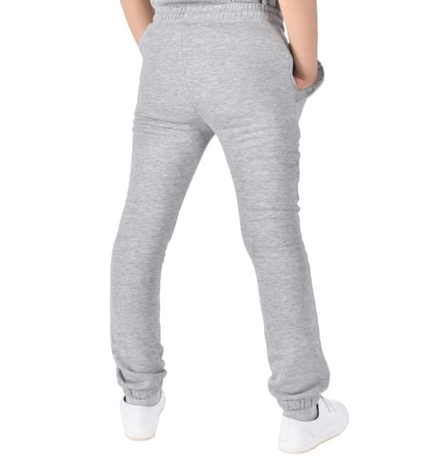 Smart Living Girls Pocket Frill Joggers - Grey