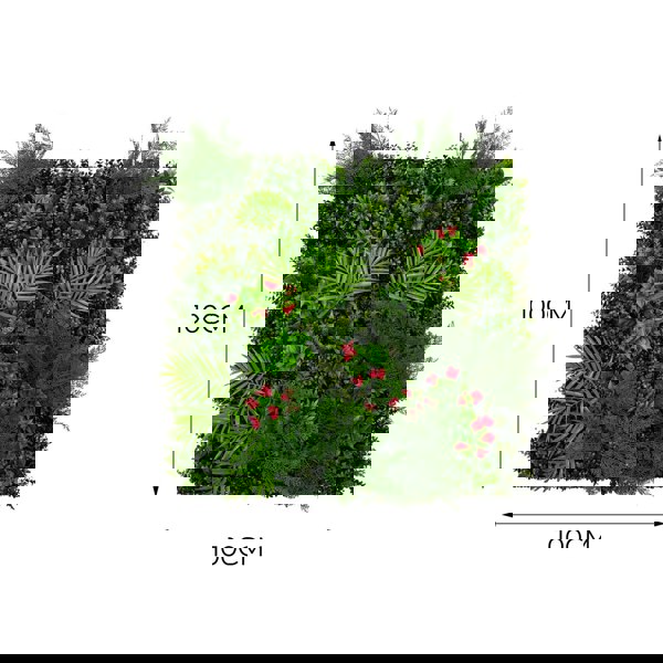 Monstershop Mira Artificial Wall Tile - 100cm x 100cm