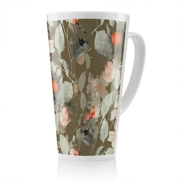 Benjamin Tate Design Imprint Fantastic Paint Bouquet Latte Mug