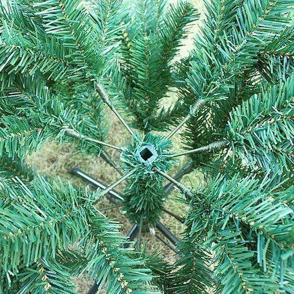 Shatchi 4ft Green Artificial Christmas Tree with 230 Tips and Clear Fairy Lights
