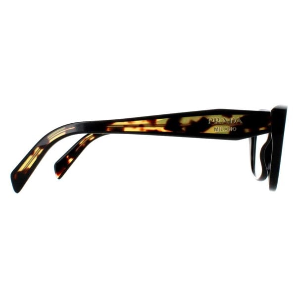 Prada Eyeglasses PR19WV 1AB1O1 Black Women